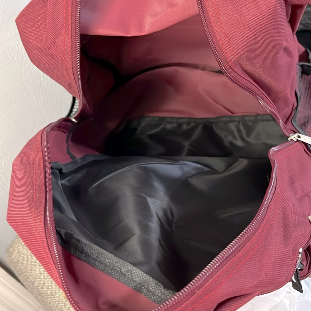 Summit Ridge cranberry colored backpack, NWT. - Picture 10 of 10